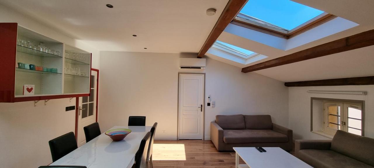 Chambre d'Hôtes sde, wc privé climatisé dans loft 80m2 Espace commun avec les habitants Salon et cuisine Apartamento Toulon Exterior foto